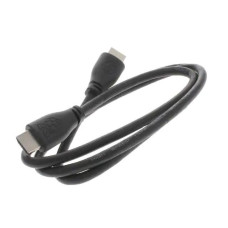 HDMI-HDMI Raspberry Pi кабель 1 метр, чорний