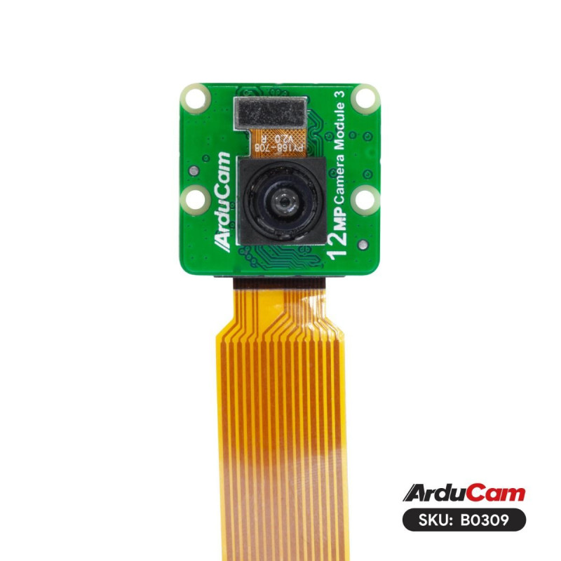 Arducam 12MP IMX708 102 Degree Wide-Angle Fixed Focus HDR High SNR Camera