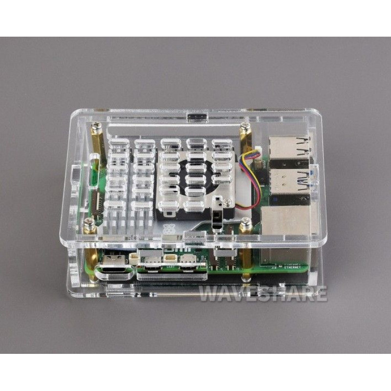 Корпус для Raspberry Pi 5 PI5-CASE-F