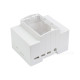 Корпус для Raspberry Pi 4 ABS DIN Rail Enclosures - пластиковий корпус монтаж на DIN рейку