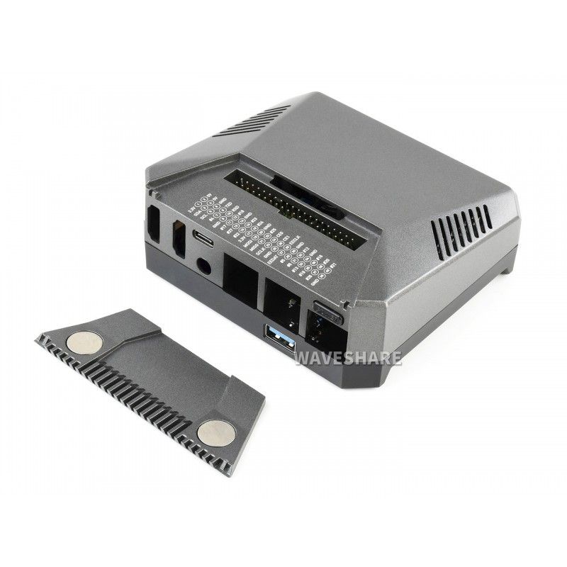 Корпус для Raspberry Pi 4 Model B Argon ONE з M.2 слотом розширення (18531)