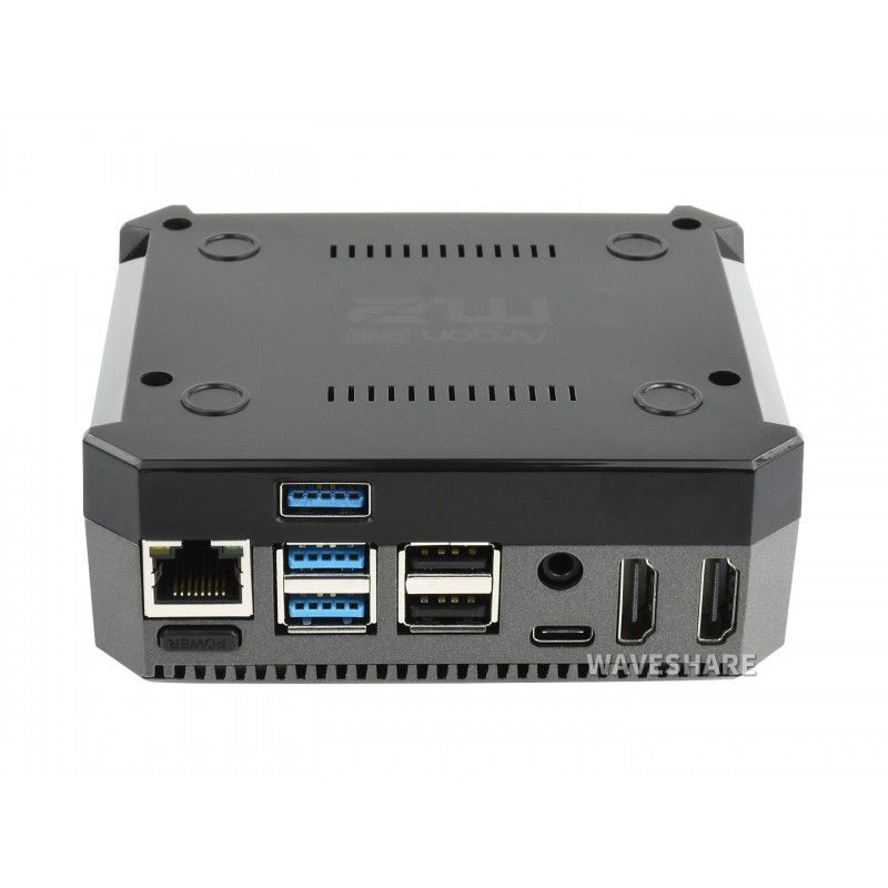 Корпус для Raspberry Pi 4 Model B Argon ONE з M.2 слотом розширення (18531)