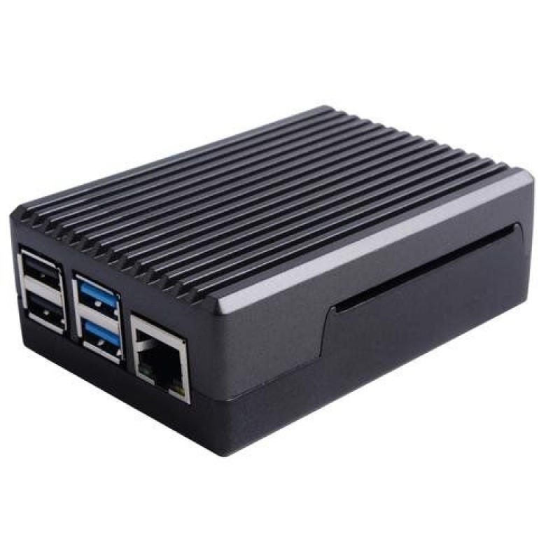Корпус для Raspberry Pi 4 Model B з алюмінієвого сплаву