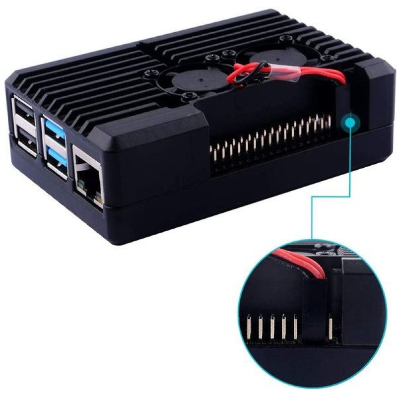 Raspberry Pi 4 Model B Armor Case Active Cooling (ODS701)