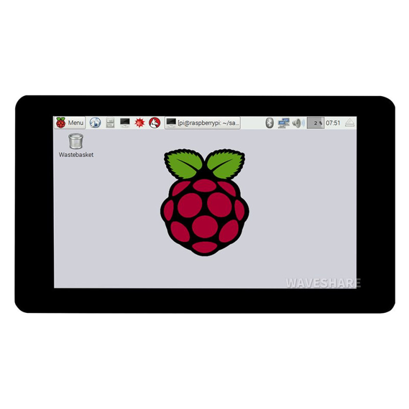 Дисплей 7inch LCD 800х480 DSI Capacitive Touch Screen (19885)