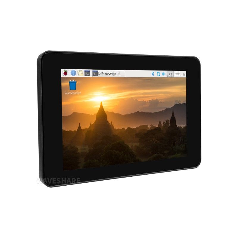 Дисплей Raspberry Pi 7inch Capacitive Touch Display 800x480 with case (25270)