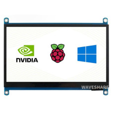 Дисплей 7inch LCD 1024x600 HDMI Capacitive Touch Screen (14628)