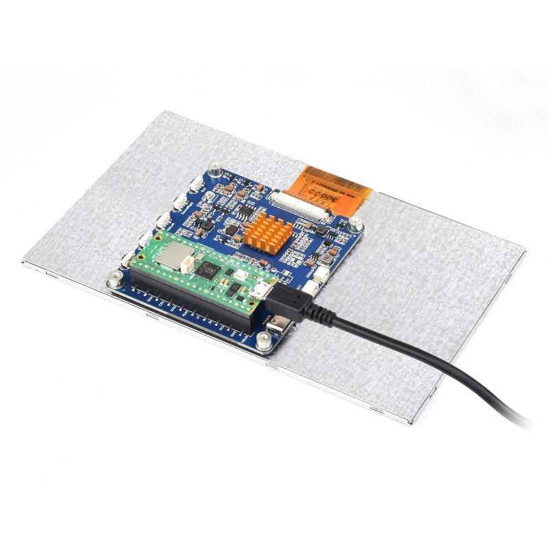 Дисплей 7 inch DVI Display Module for Raspberry Pi Pico, IPS panel, 1024х600 (25509)