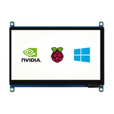 Дисплей 7inch LCD 1024х600 HDMI QLED Capacitive Touch Screen (18625)