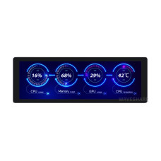 Монітор 7.9inch 400x1280 HDMI Capacitive Touch Screen (25487)