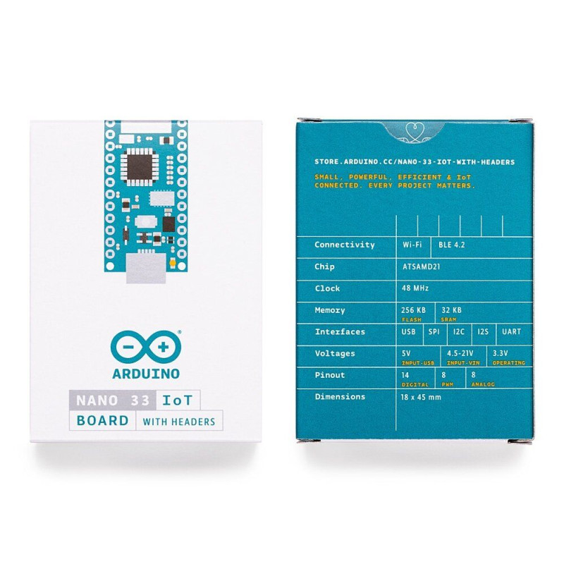 Arduino Nano 33 IoT Without Headers / ABX00027