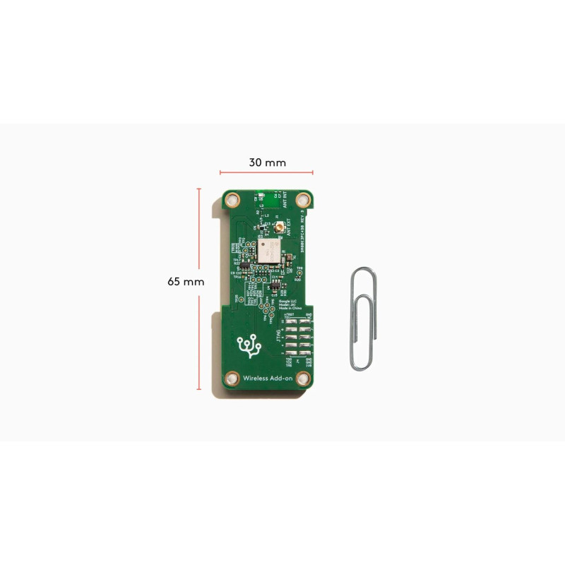 Coral Wireless Add-on board for Dev Board Micro