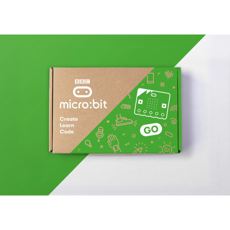 Мікрокомп'ютер BBC micro:bit V2.2 GO – Starter Kit
