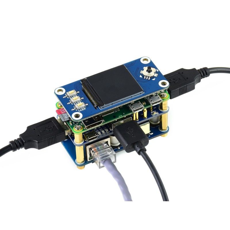 Плата розширення Raspberry Pi Zero Power over Ethernet (PoE) HAT (19635)