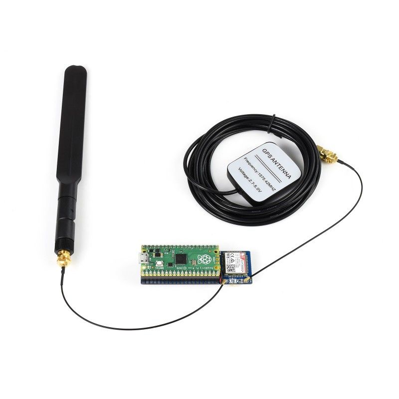 Плата розширення Raspberry Pi Pico SIM7080G NB-IoT HAT (20036)