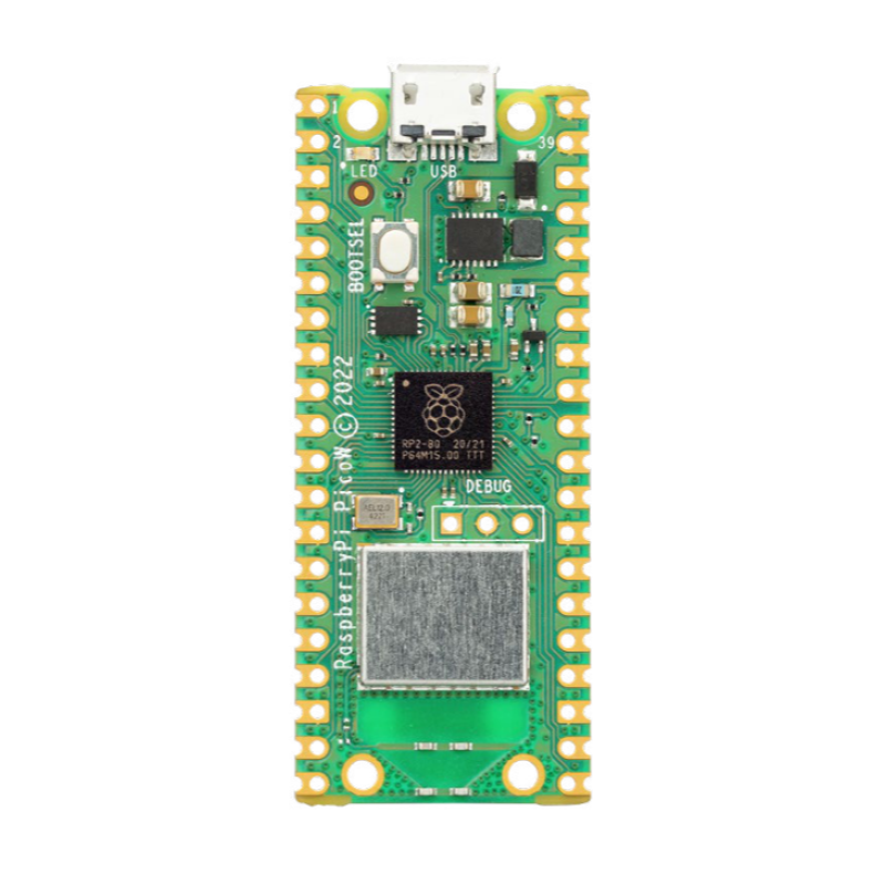 Мікроконтролер Raspberry Pi Pico W (Wi-Fi)