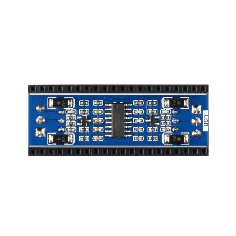 Плата розширення Raspberry Pi Pico 2-Channel RS232 HAT (19979)