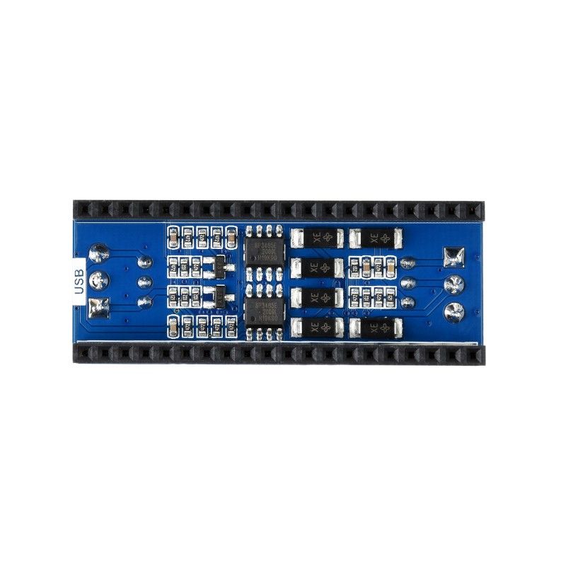 Плата розширення Raspberry Pi Pico 2-Channel RS485 HAT (19717)