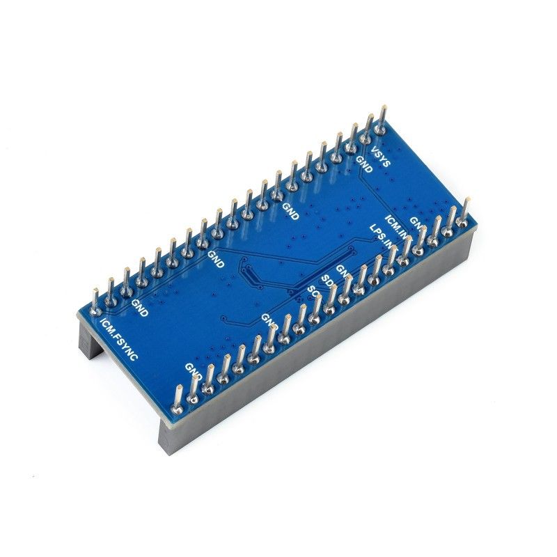 Плата розширення Raspberry Pi Pico 10-DOF IMU Sensor Module HAT (19358)