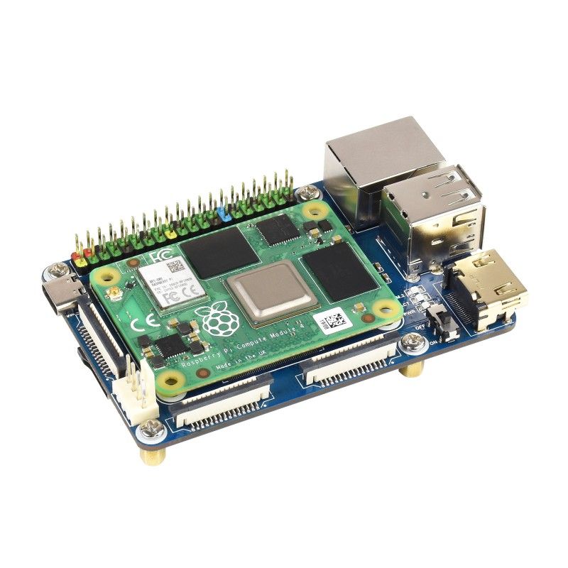 Raspberry Pi Compute Module 4 I/O Mini Base Board (А) (19887)