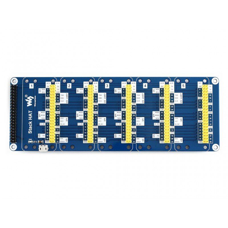 Плата розширення Raspberry Pi Stack HAT (15799)