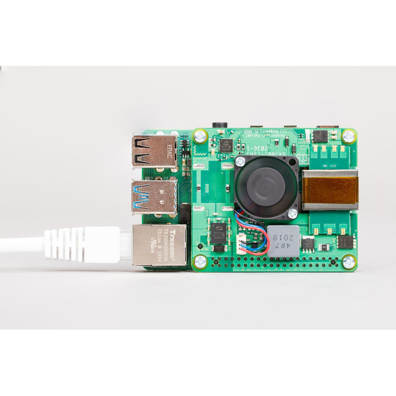 Плата розширення Raspberry Pi Power over Ethernet+ (PoE+) HAT