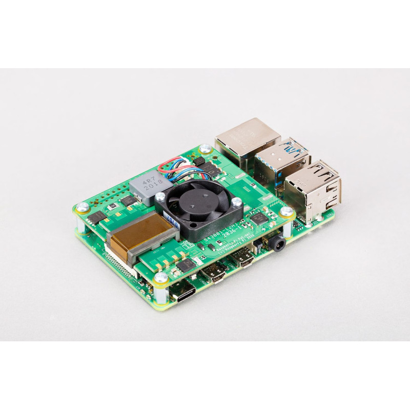 Плата розширення Raspberry Pi Power over Ethernet+ (PoE+) HAT