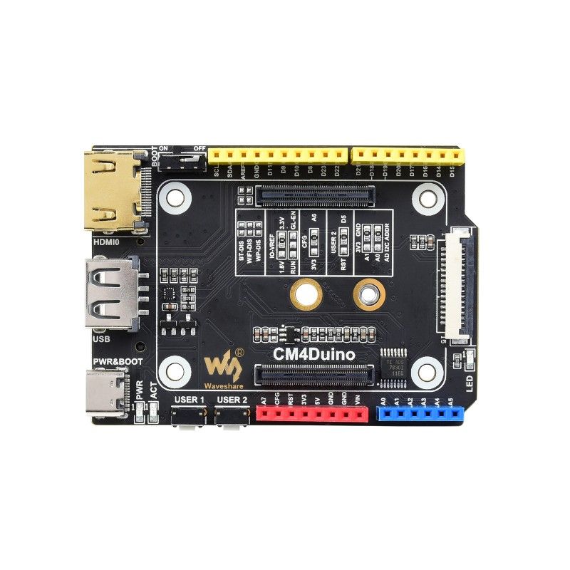 Raspberry Pi Compute Module 4 Arduino Compatible Base Board (21738)