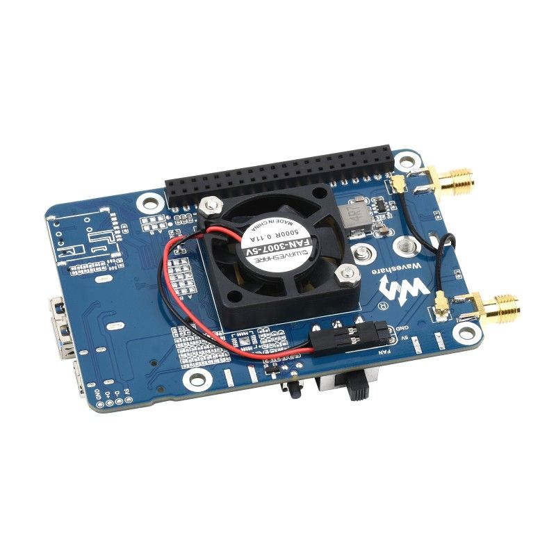 Плата розширення Raspberry Pi EM06-E LTE Cat-6 HAT (21706)