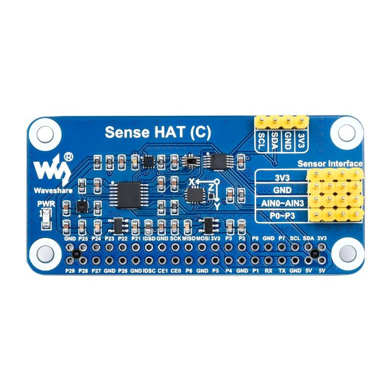 Плата розширення Raspberry Pi Sense HAT (C) (23229)