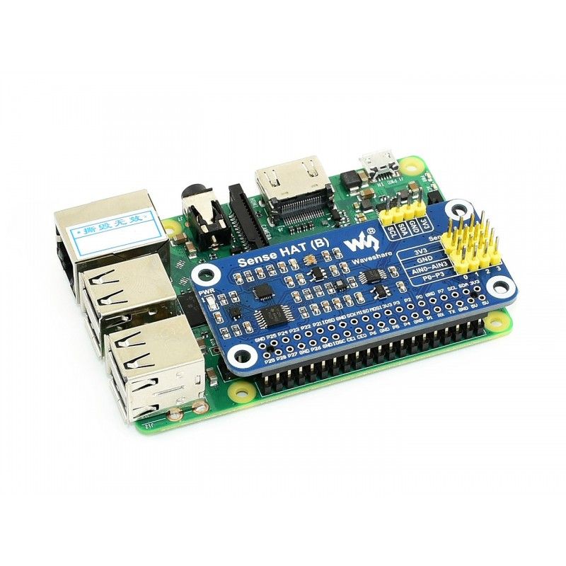 Плата розширення Raspberry Pi Sense HAT (B) (16864)