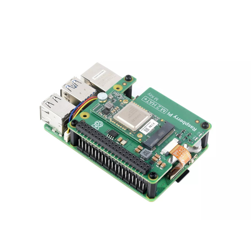 Плата розширення RPI 5 M.2 HAT+ HAILO AI KIT