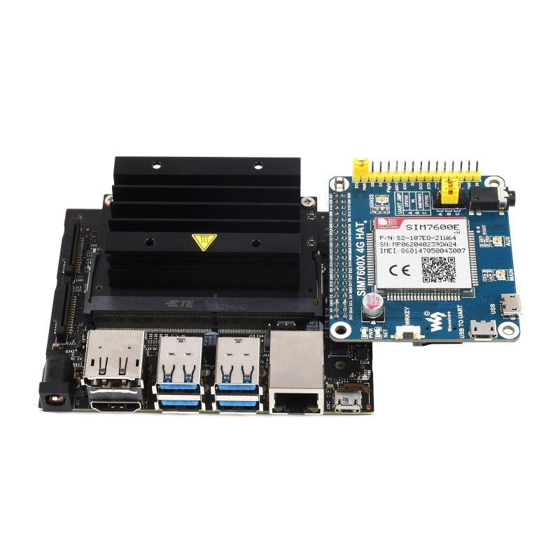 Плата розширення Raspberry Pi SIM7600E-H 4G HAT (14952)