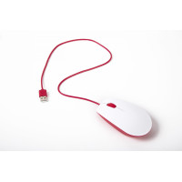 Офіційна миша Raspberry Pi Mouse червона/біла