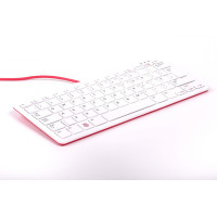 Офіційна клавіатура Raspberry Pi Keyboard червона/біла