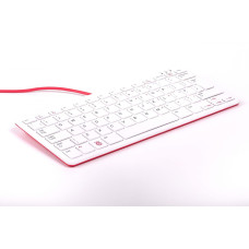 Офіційна клавіатура Raspberry Pi Keyboard червона/біла