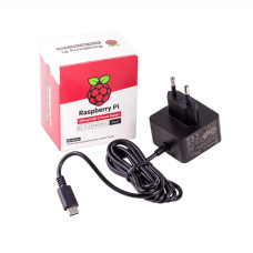 Блок живлення Raspberry Pi 4 Model B, оригінальний, чорний (SC0217)