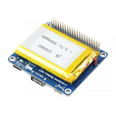 Плата розширення Raspberry Pi Li-polymer Battery HAT (17076)