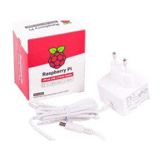 Блок живлення Raspberry Pi 4 Model B, оригінальний, білий (SC0213)