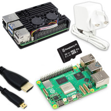 Raspberry Pi 5 Starter Kit 16GB Алюмінієвий корпус